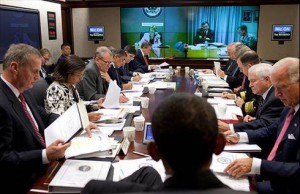 videoconference obama