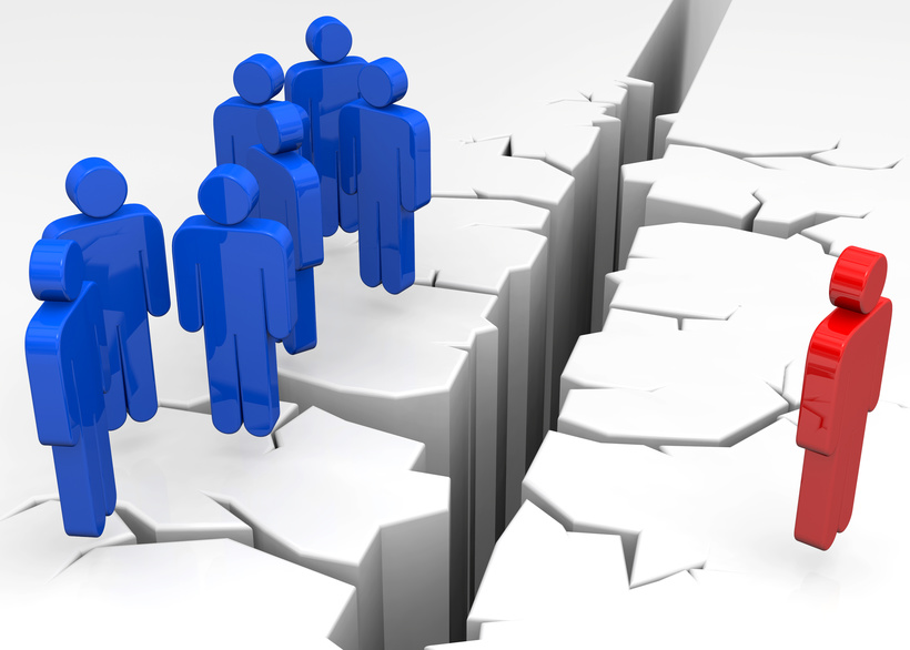 Loneliness Concept - 3D