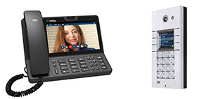 Video-Türsprechanlage und Wildix