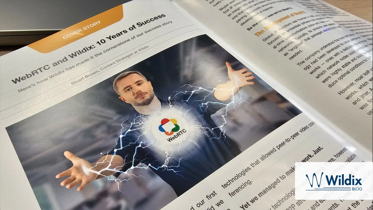 Security in WebRTC Security features of WebRTC, Wildix magazine article